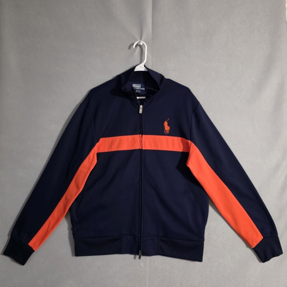 NWOT Polo Ralph Lauren Mens Big Pony Full Zip Activewear Track Jacket Size Large